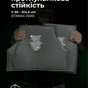 Балістичні пакети до плитоноски WAS W-EQ-QRC-MC | 1 клас | 2 шт (Комплект)