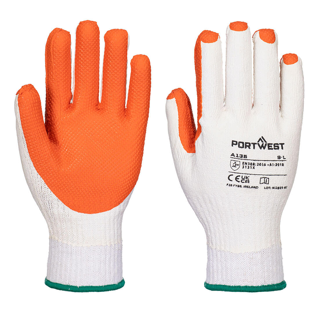Рукавички Tough Grip Portwest із латексним покриттям Рукавички Tough Grip Portwest із латексним покриттям