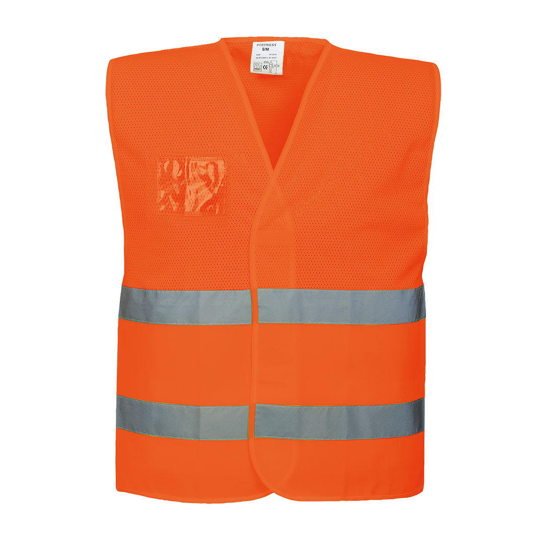 Сигнальний жилет Hi-Vis Portwest з двома смугами напівсітчастий Сигнальний жилет Hi-Vis Portwest з двома смугами напівсітчастий