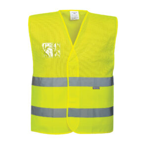 Сигнальний жилет Hi-Vis Portwest з двома смугами напівсітчастий