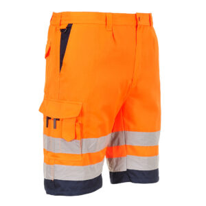 Світловідбивальні шорти Portwest полікотон Hi-Vis