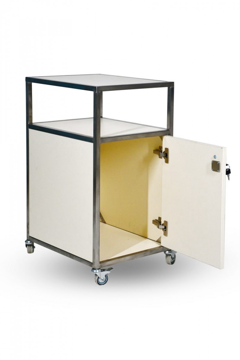 Тумба медична мобільна C.box CMM-1D-NATA ALU Тумба медична мобільна C.box CMM-1D-NATA ALU