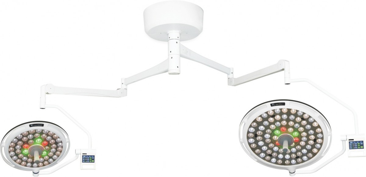 Світильник хірургічний ZW-K700/500H двокупольний LED