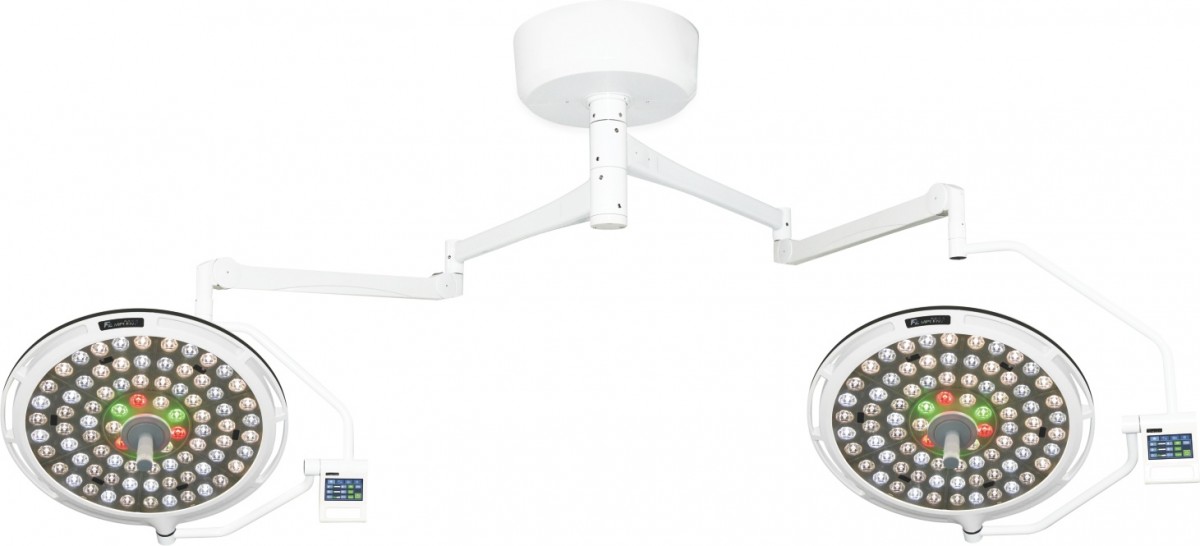 Світильник хірургічний ZW-K700/700H двокупольний LED Світильник хірургічний ZW-K700/700H двокупольний LED
